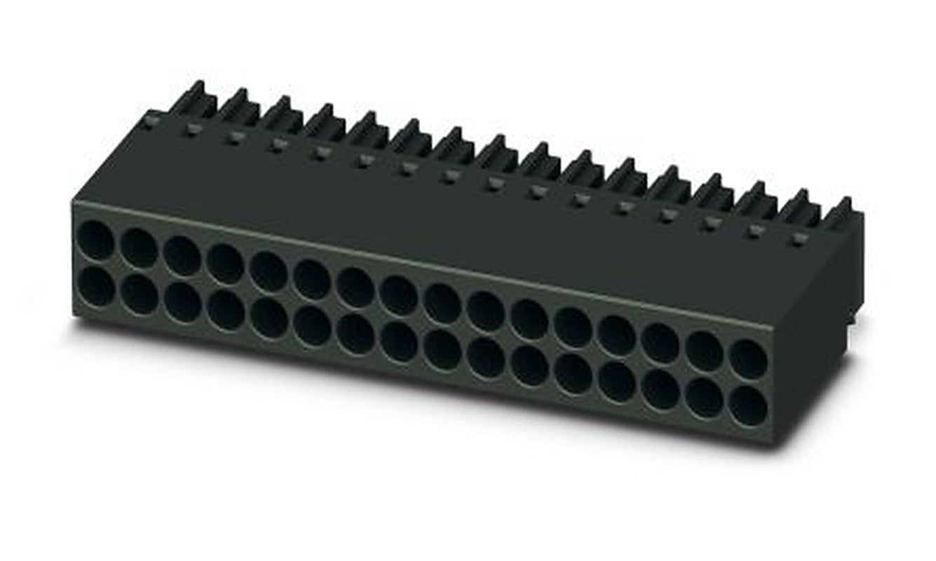 Phoenix Contact DMCC 0.5 Series Pluggable Terminal Block, 16-Contact, 2.54 mm Pitch, 2 Row, 1027618