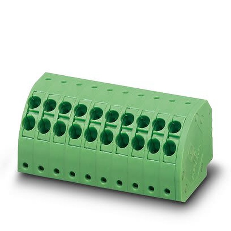 Phoenix Contact Pluggable Terminal Block, 9-Contact, 3.5 mm Pitch, 1 Row, 1028261