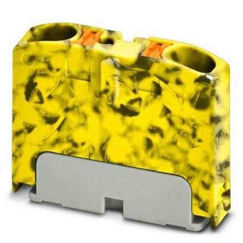 Phoenix Contact Distribution Block, 2 Way, 450V, 32A, Black, Yellow