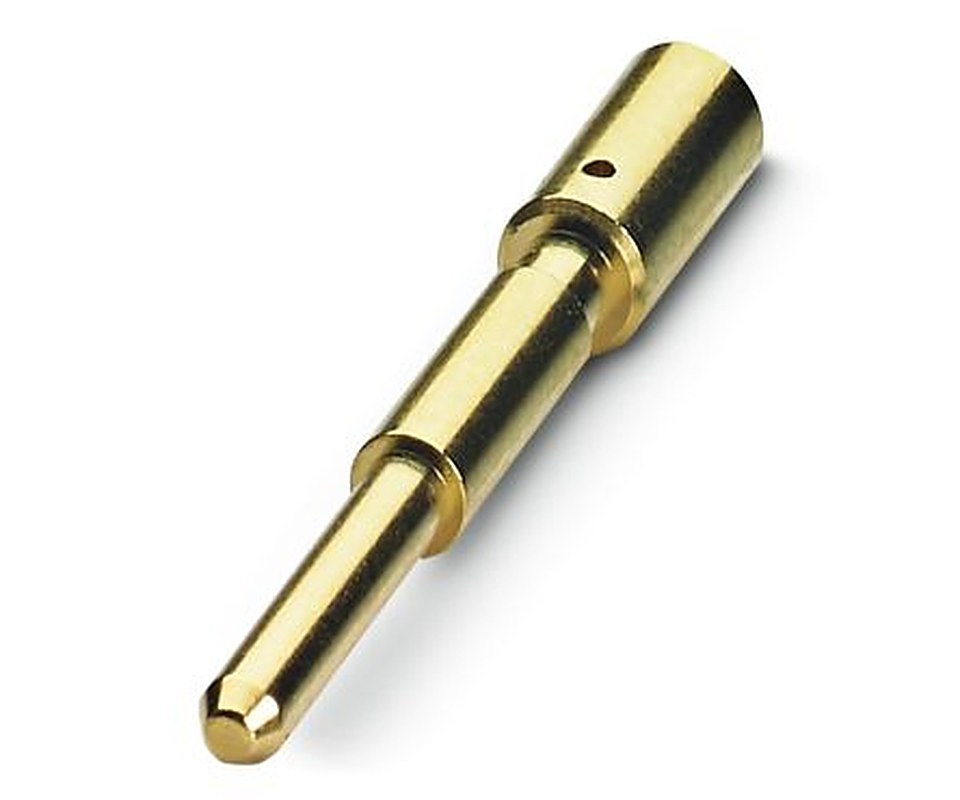 Phoenix Contact CC1 Series Male Crimp Terminal, 14 AWG Min Crimp, 14 AWG Max