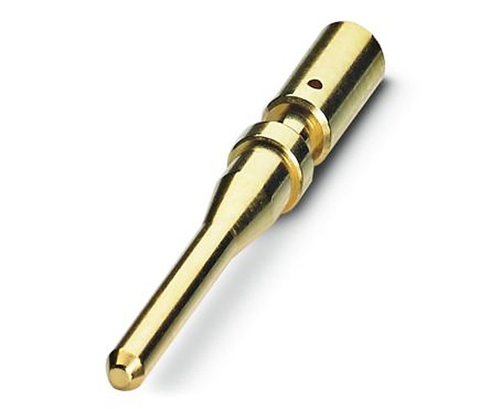 Phoenix Contact CC1 Series Male Crimp Terminal, 14 AWG Min Crimp, 14 AWG Max