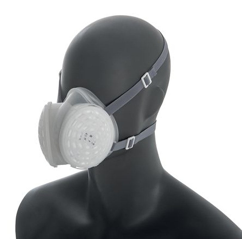 103045804 Schmersal White Silicone Face Mask for Chemical, Pharmaceutical, General Purpose One Size