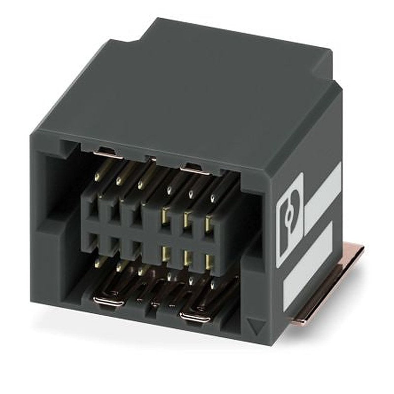 Phoenix Contact Straight Surface PCB Socket, 12-Contact, 2 Row, 0.8 mm Pitch Solder