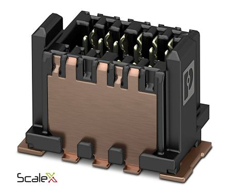 Phoenix Contact FP 0.8/12-MV-SH Series Surface PCB Header, 12 Contact(s), 0.8 mm Pitch, 2 Row, Shrouded