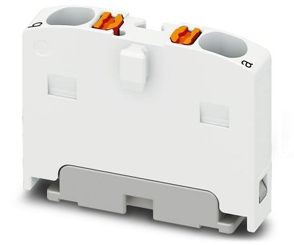 Phoenix Contact Distribution Block, 2 Way, 450V, 17.5A, White