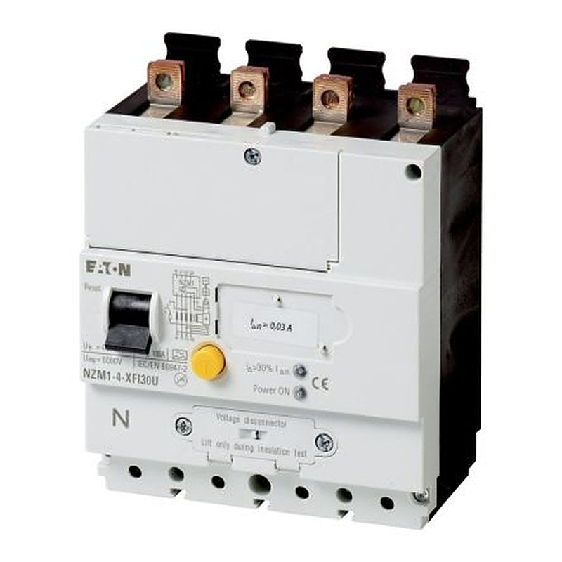 Eaton NZM Accessory Earth-Fault Releases for use with 4 Pole NZM1-4 Circuit- Breakers, N1-4 Switch-Disconnectors