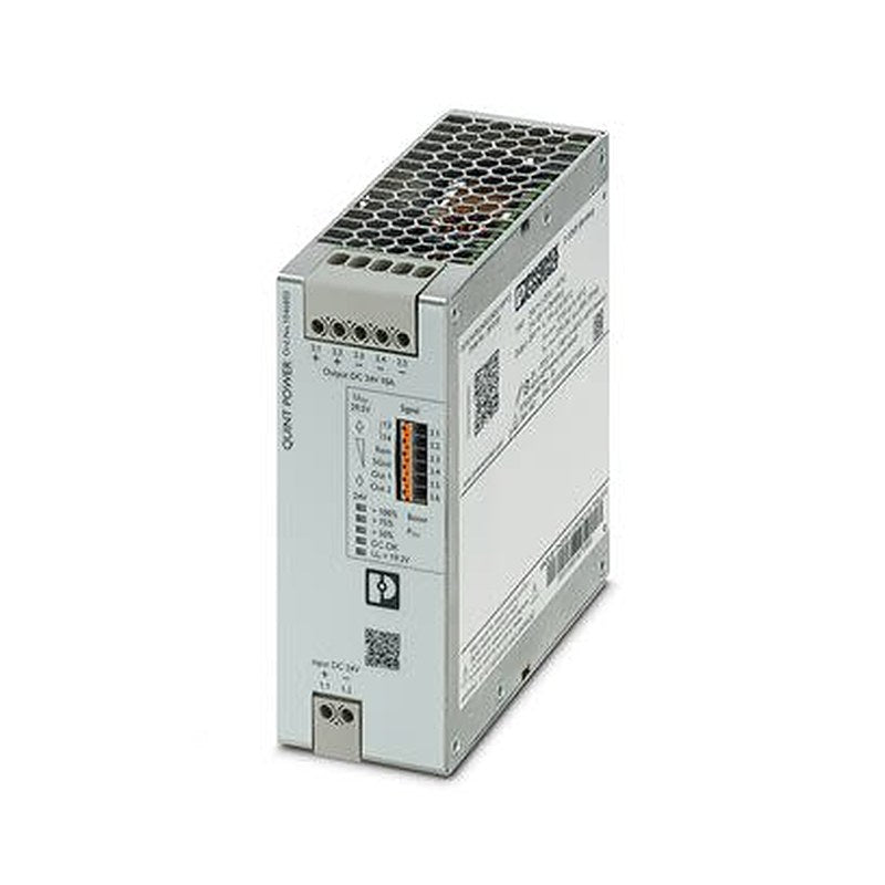 Phoenix Contact DC/DC Converter, 24V dc/ 10 A, 30V dc Input, 24V dc Input, DIN Rail 240 W, 70 °C Max Temp 70 °C Min Temp