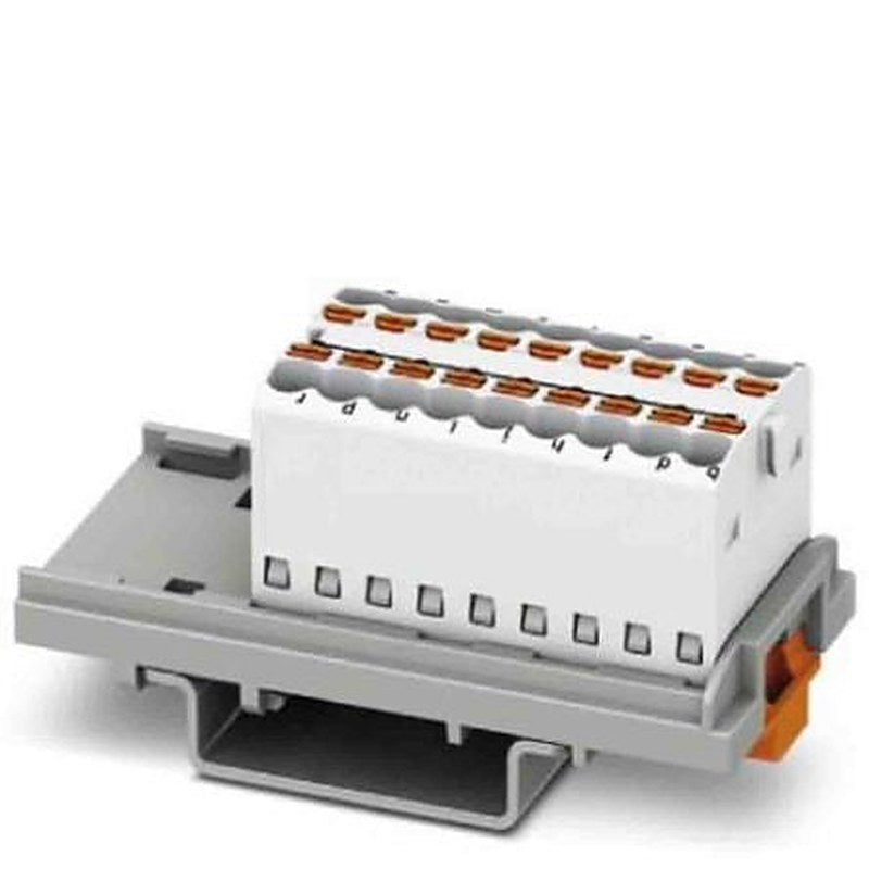 Phoenix Contact Distribution Block, 18 Way, 500V, 17.5A, White
