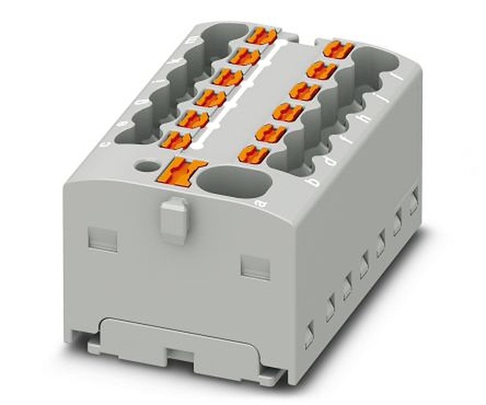 Phoenix Contact Distribution Block, 13 Way, 450V, 17.5A, Grey