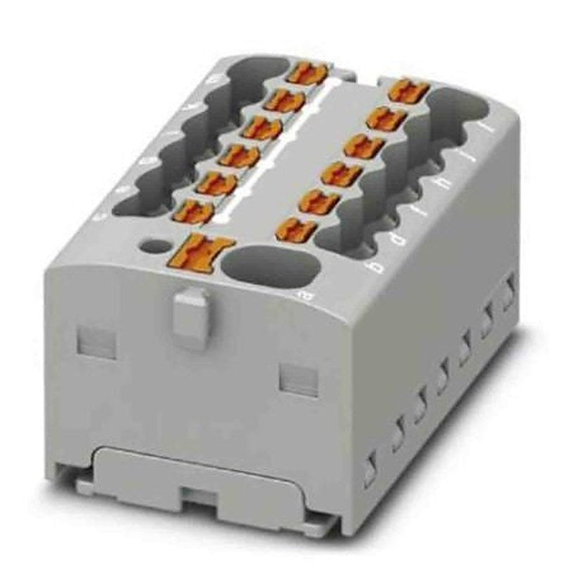 Phoenix Contact Distribution Block, 13 Way, 450V, 17.5A, Grey