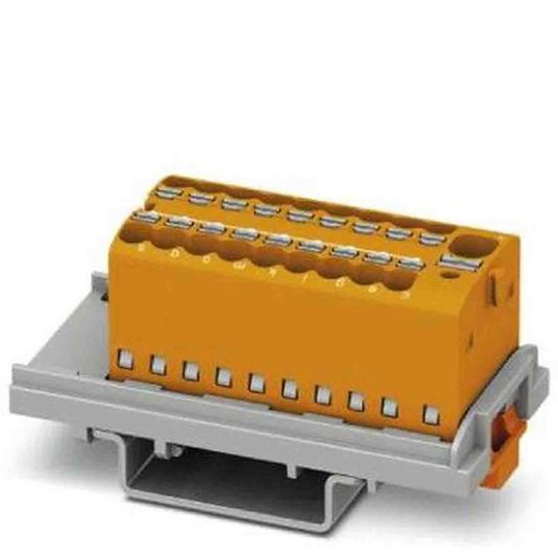 Phoenix Contact Distribution Block, 19 Way, 500V, 17.5A, Orange