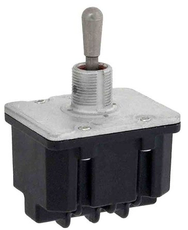 Honeywell Toggle Switch, Bushing Mount, On-Off, 4PST, Wire Terminal, 28 V dc, 125 V ac