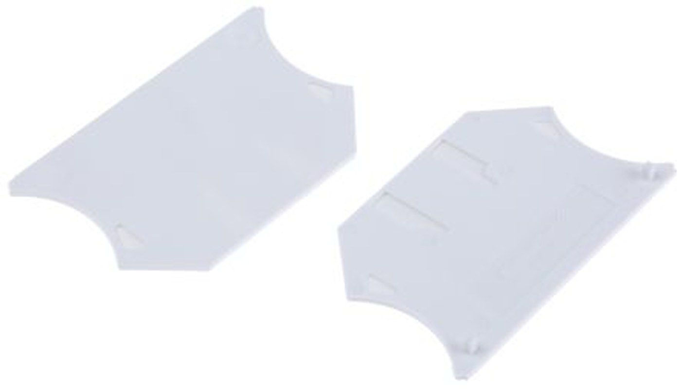 Weidmüller WAP Series End Plate for Use with Terminal Block