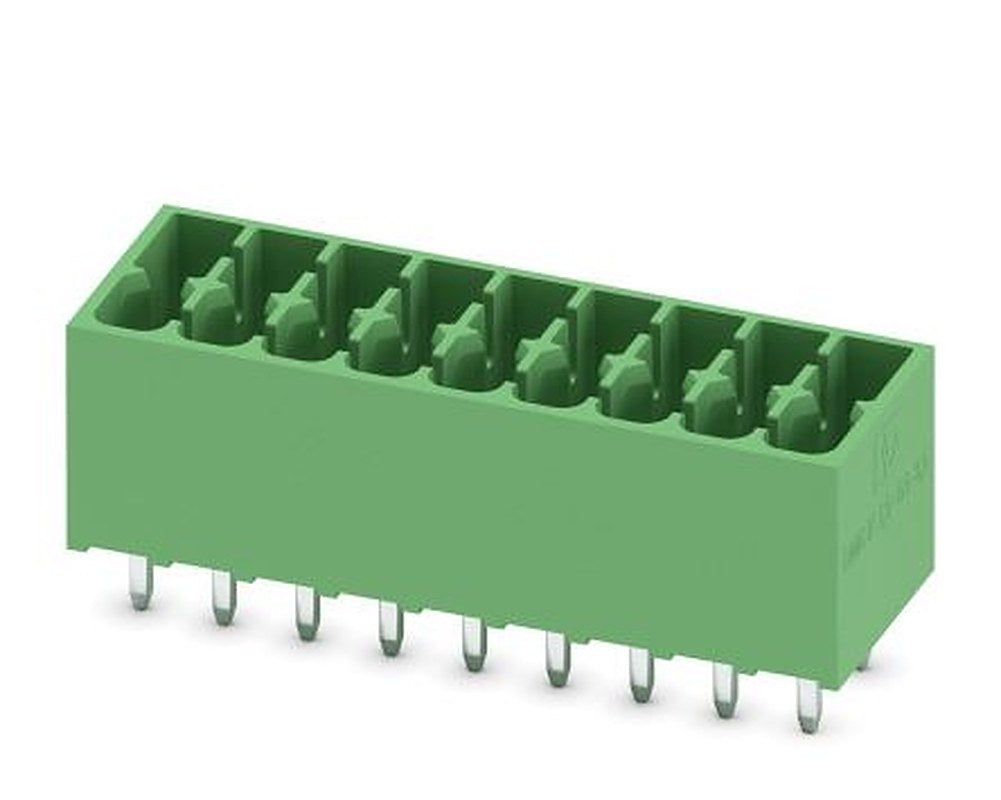 Phoenix Contact DMCV 1.5 Series Pluggable Terminal Block, 9-Contact, 3.5 mm Pitch, 2 Row, 1053848
