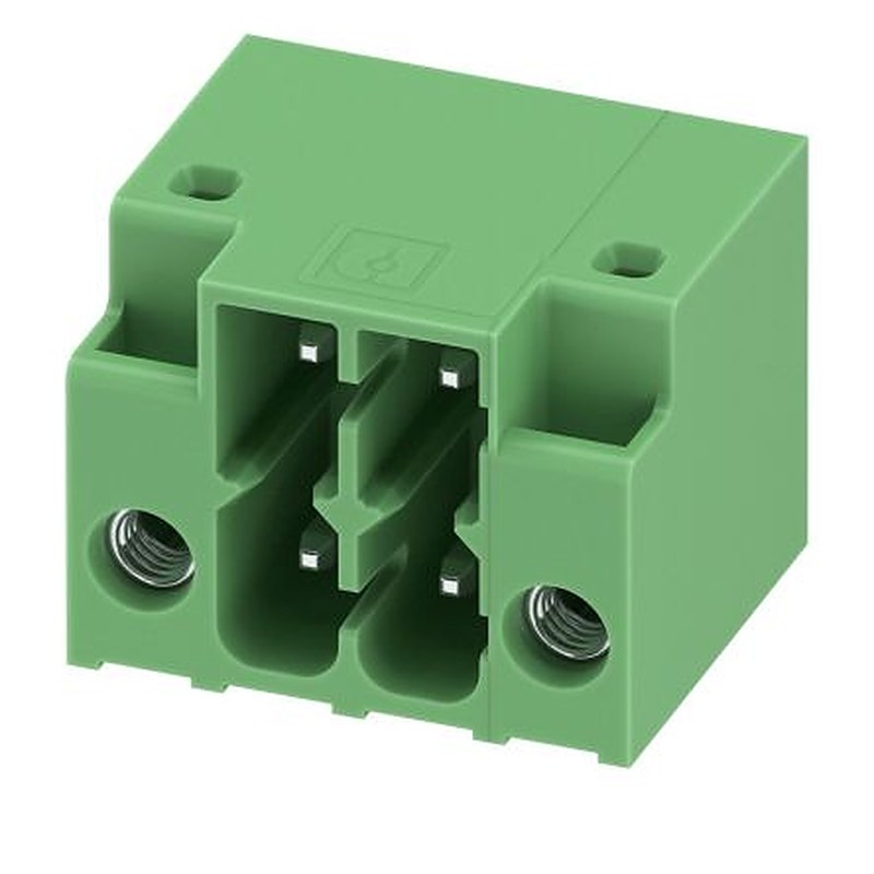 Phoenix Contact DMC1.5 Series Pluggable Terminal Block, 2-Contact, 3.5 mm Pitch, 2 Row, 1053864