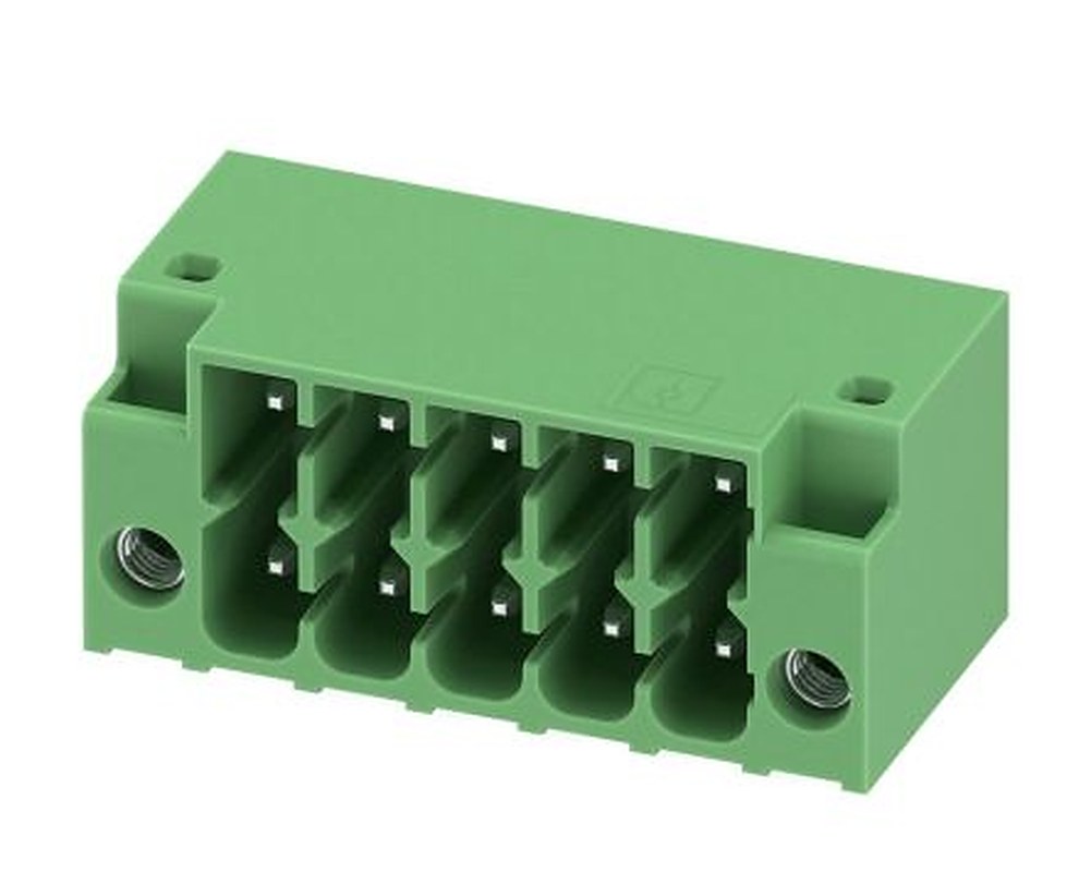 Phoenix Contact DMC1.5 Series Pluggable Terminal Block, 5-Contact, 3.5 mm Pitch, 2 Row, 1053868