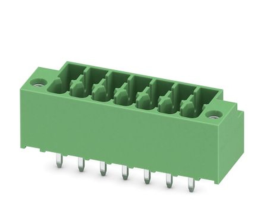 Phoenix Contact DMCV Series Pluggable Terminal Block, 14-Contact, 3.5 mm Pitch, 2 Row, 1053979