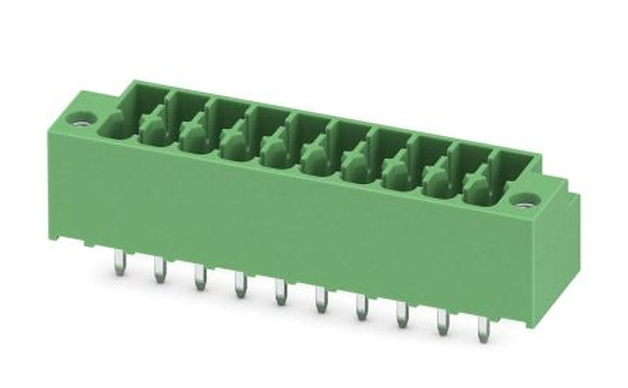 Phoenix Contact DMCV Series Pluggable Terminal Block, 20-Contact, 3.5 mm Pitch, 2 Row, 1054070