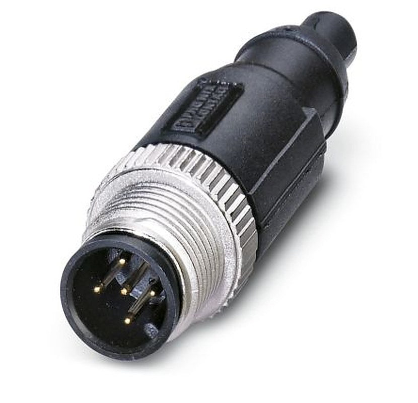 Phoenix Contact Circular Connector, 5 Contacts, M12 Connector, Plug, Male, IP65, IP67, SAC Series