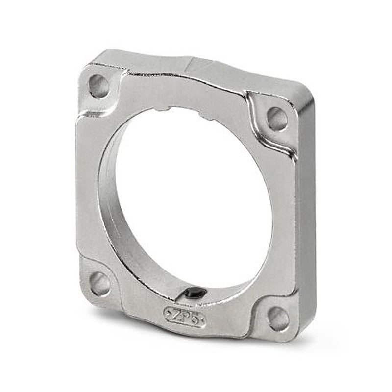 Phoenix Contact Sliver Square Mounting Flange, Shell Size M3 for use with Circular Connector