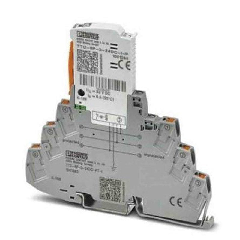 Phoenix Contact 3 Phase Surge Protector, 10 kA, DIN Rail