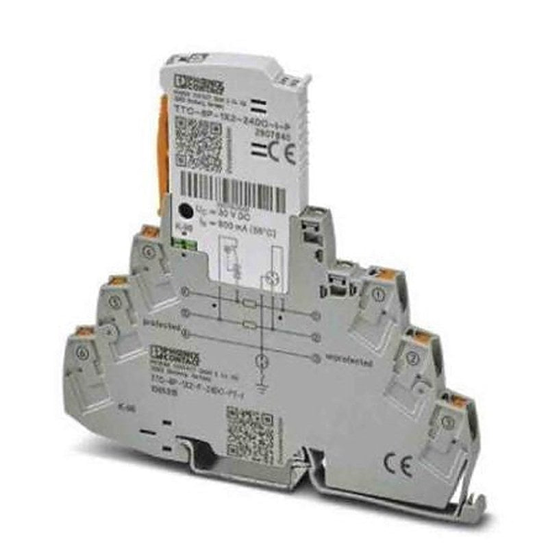 Phoenix Contact 2 Phase Surge Protector, 10 kA, DIN Rail