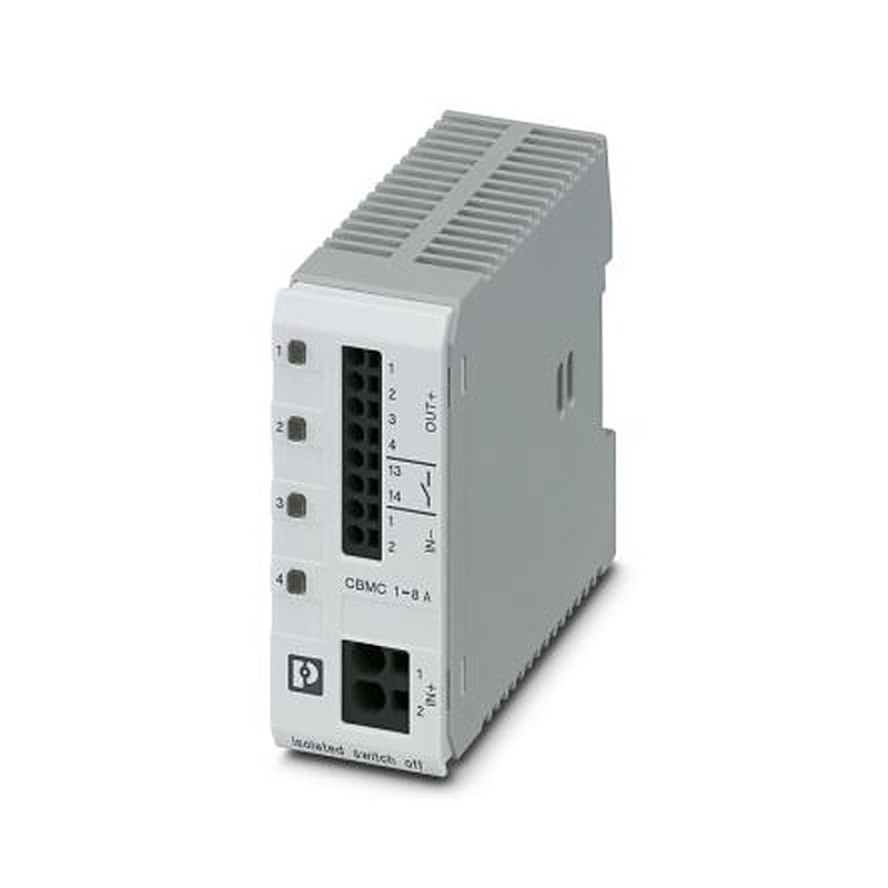 Phoenix Contact CBMC Electronic Circuit Breaker 8A 24V, DIN Rail