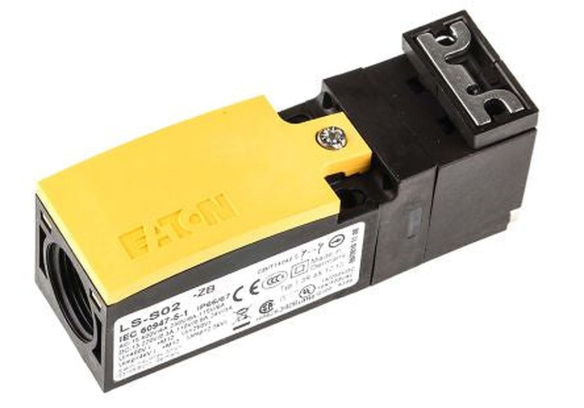 Eaton LS-Titan Series Key Limit Switch, 1 NO/1 NC, IP65, Economical Insulated Plastic, Rugged Metal Enclosures Housing,