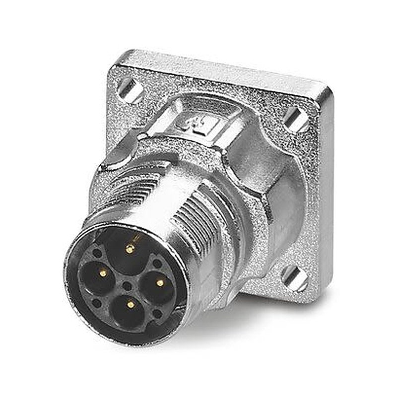 Phoenix Contact Connector, 4 Contacts, Cable, M17 Connector, Plug, Male, IP67, IP68, M17 PRO Series