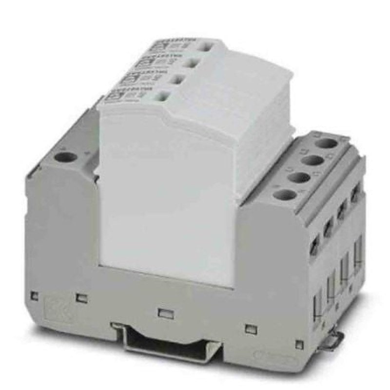 Phoenix Contact 3 Phase Surge Protector, 40 kA, 4 kV, DIN Rail