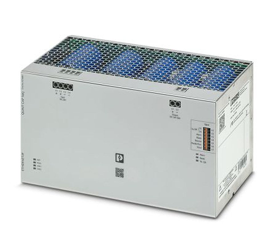 Phoenix Contact 22.5V dc, 30 V dc Input DIN Rail Uninterruptible power supply, QUINT4 600 W QUINT4-CAP/24DC/20/16KJ/EIP