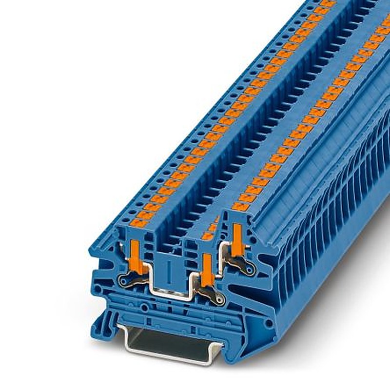 Phoenix Contact PTV Series Feed Through Terminal Block Push-in