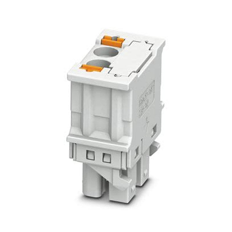 Phoenix Contact Pluggable Terminal Block, 2-Contact, 5 mm Pitch, 2 Row, 1081099