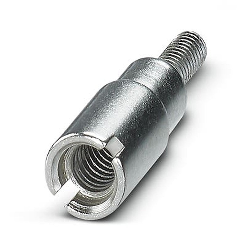 Phoenix Contact Grey Knurled Screw for use with Screwing On Socket Contact Carriers And Pin Contact Carrier