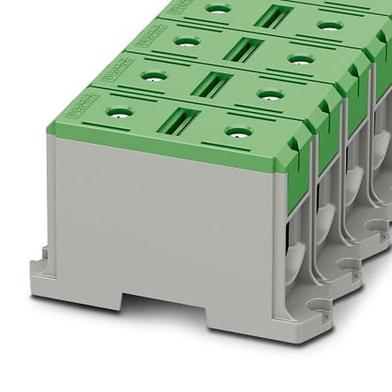 Phoenix Contact 1086507 UBAL Series High Current Connector Green, 240mm², 1-Level, Screw