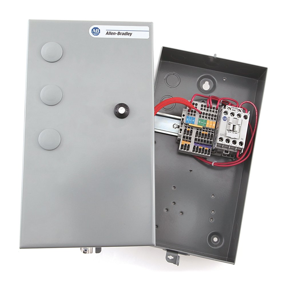 Bulletin 109 - IEC Non-Reversing Starter - Enclosed Style, IP66 (Type 3/4/12 - Metal), 30 Amp, 440V 50Hz / 480V 60Hz