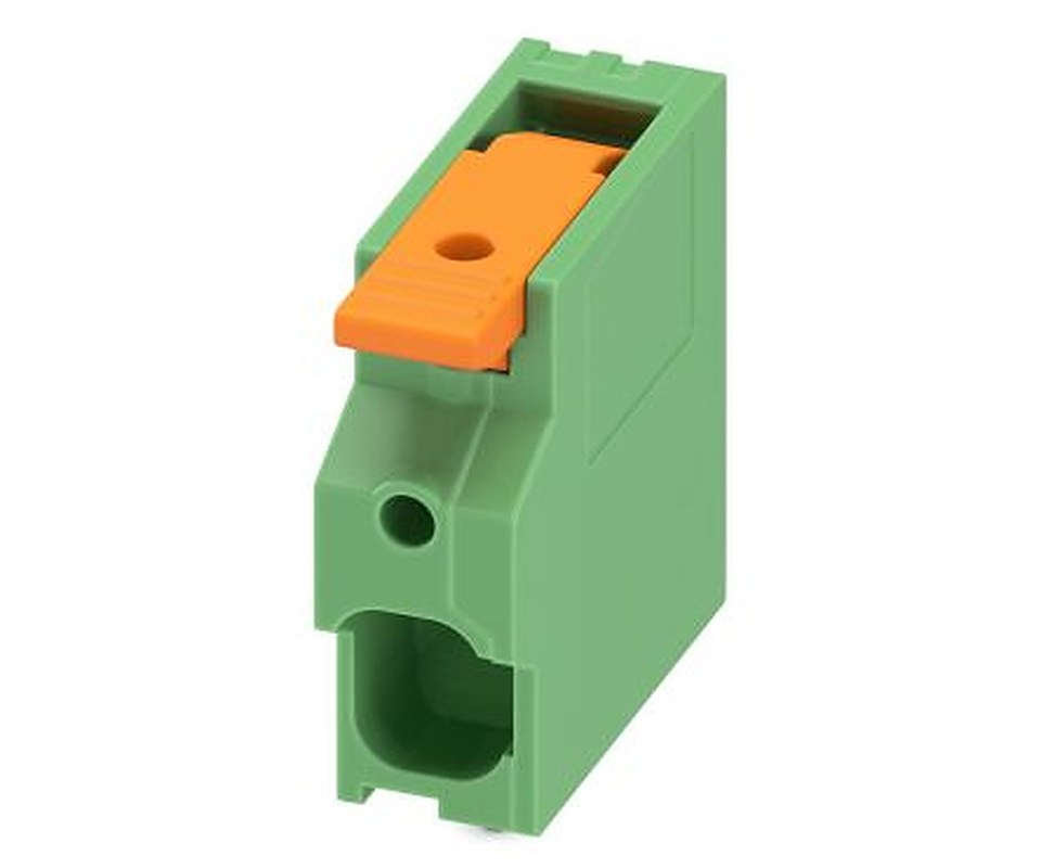 Phoenix Contact 5, LPT 6/1-7 Series PCB Terminal Block, 1-Contact, 7.5 mm Pitch, PCB, 1 Row