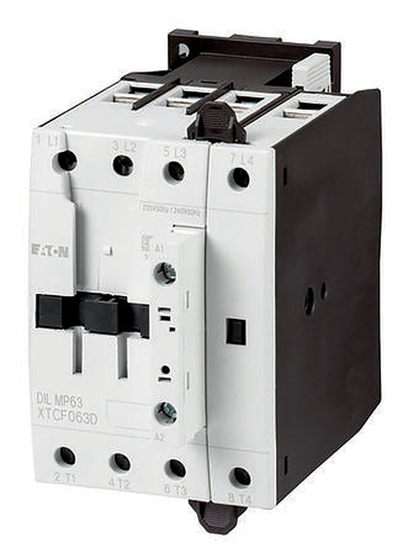 Eaton DILEM Contactor, 440V ac Coil, 4-Pole, 200 A, 24 W