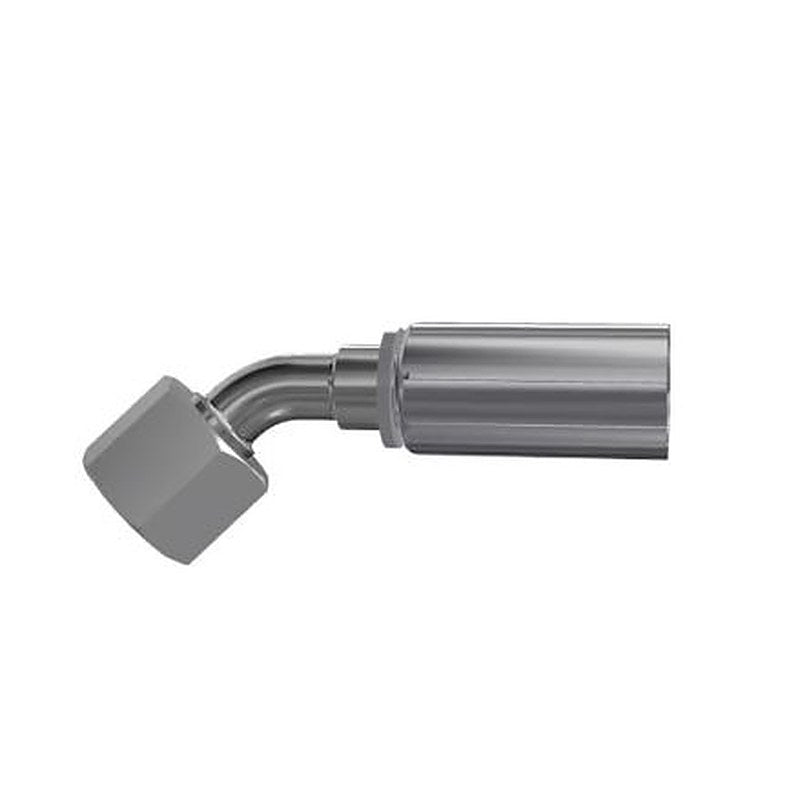 Parker 10C46-10-4 Hydraulic Fitting Female, 45 °, Steel, 0.25 in Hose ID