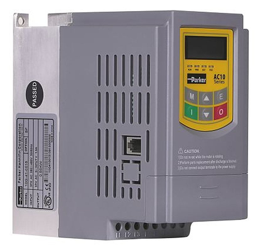 Parker Inverter Drive, 0.55 kW, 1 Phase, AC10 Series 240V 3.5 A