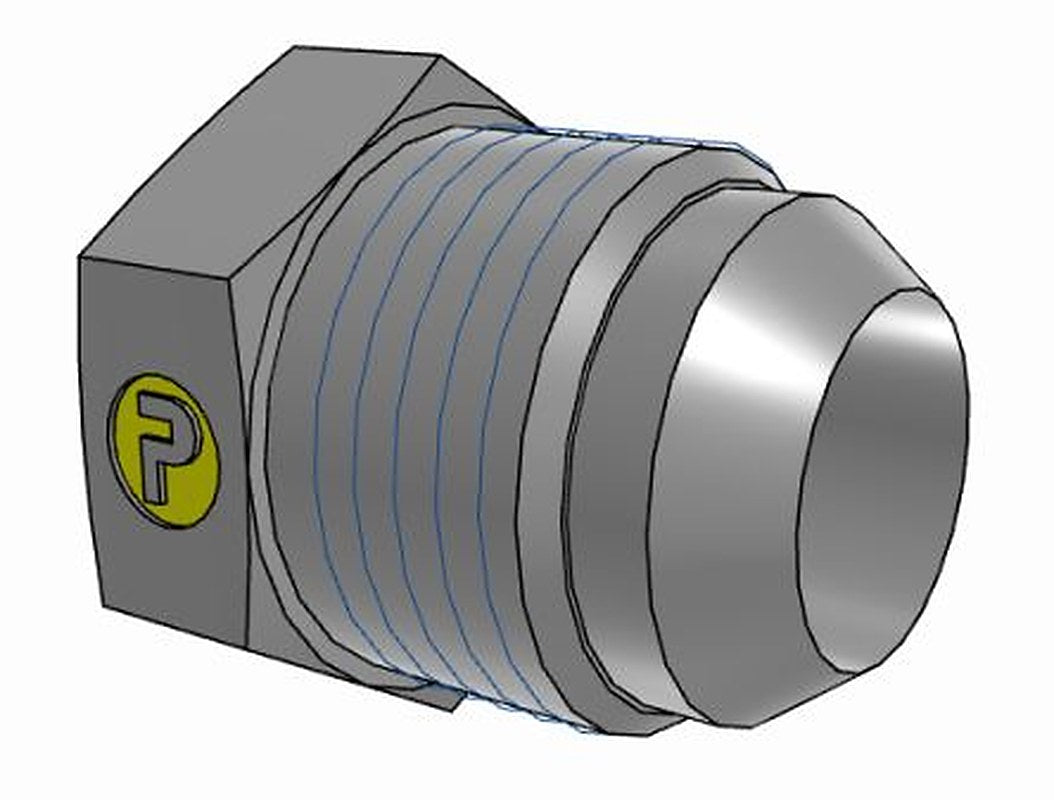 Parker Blanking Plug 12 mm OD x 28mm