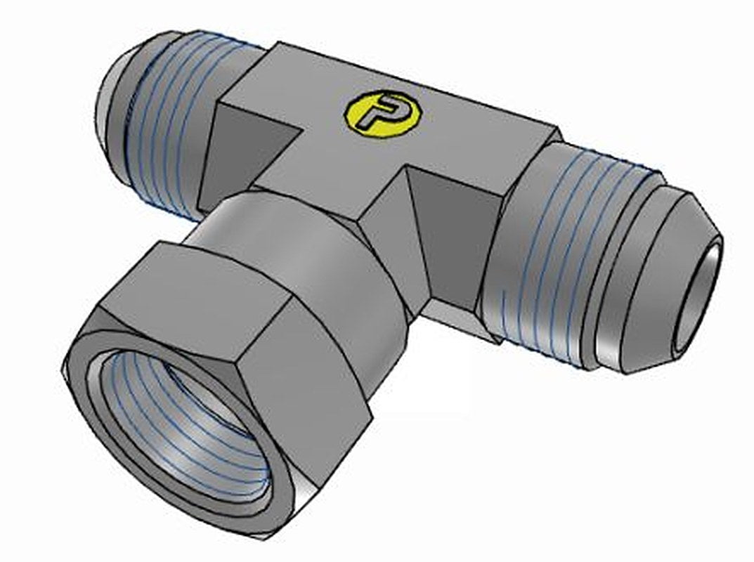 Parker 10S6MXS Hydraulic Fitting Male, Steel, 0.88 in Hose ID