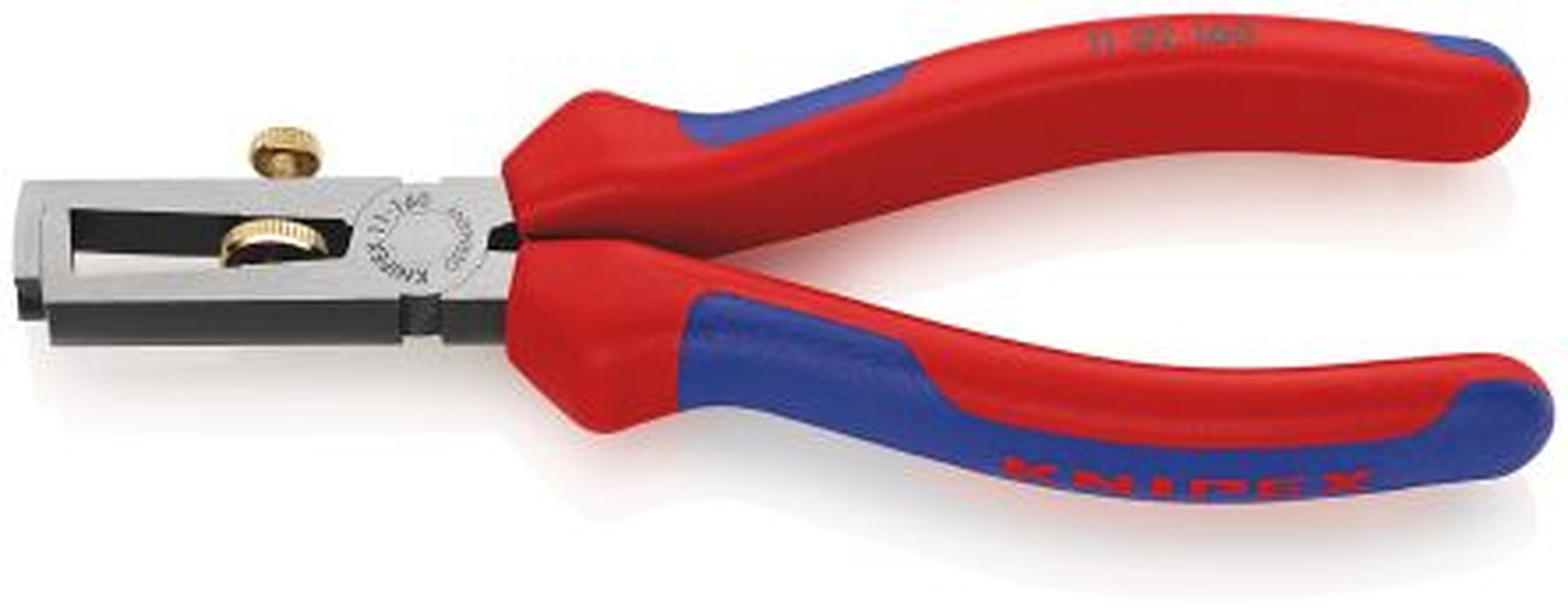 Knipex 11 02 160 Series Single Core, Multi-Core Comfort Grip Wire Stripper, 0.1 to 10 mm², 160 mm Overall