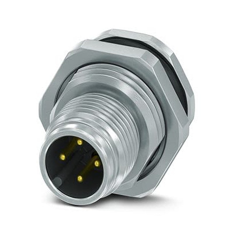 Phoenix Contact Circular Connector, 4 Contacts, Plug-in, M12 Connector, Plug, Male, IP65, IP67, SACC Series