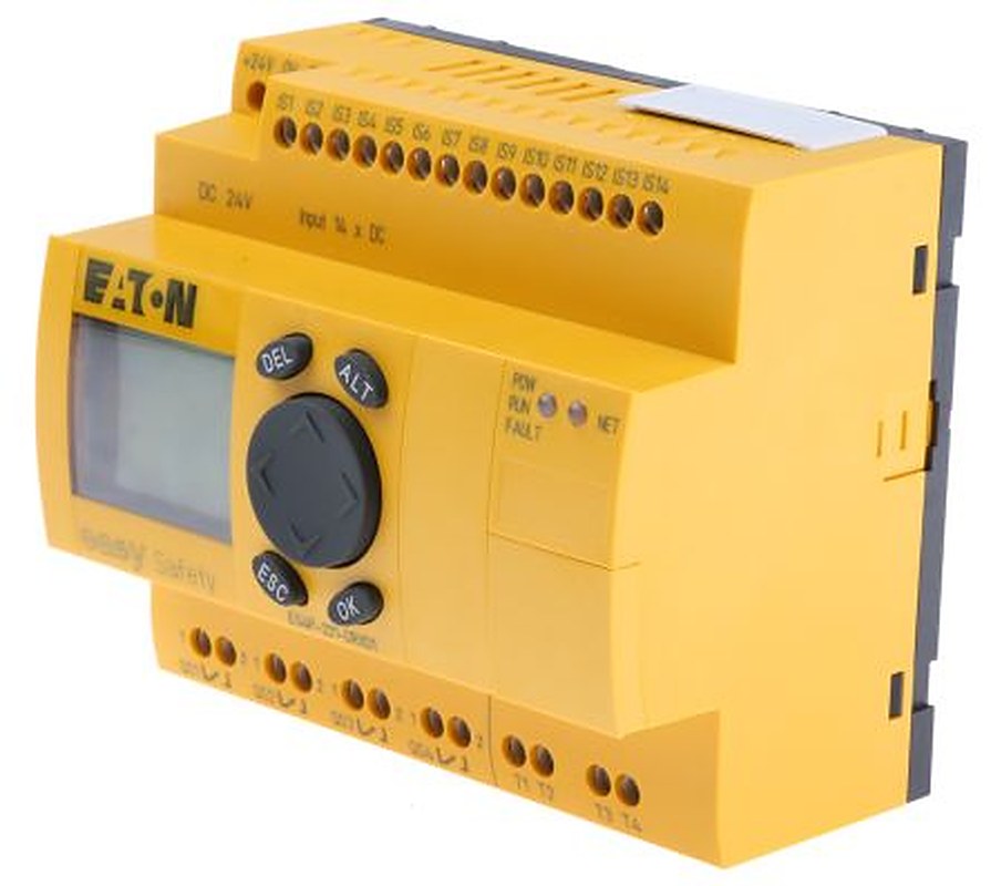 Eaton ES4P Series Safety Controller, 14 Safety Inputs, 4 Safety Outputs, 24V