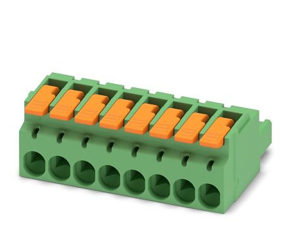 Phoenix Contact CLASSIC COMBICON Series Pluggable Terminal Block, 8-Contact, 5.08 mm Pitch, 1 Row, 1110587