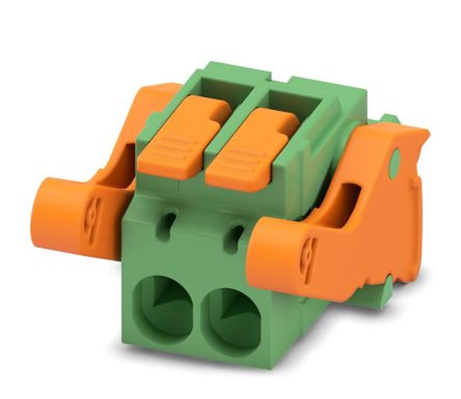 Phoenix Contact Pluggable Terminal Block, 2-Contact, 5.08 mm Pitch, 1 Row, 1110607