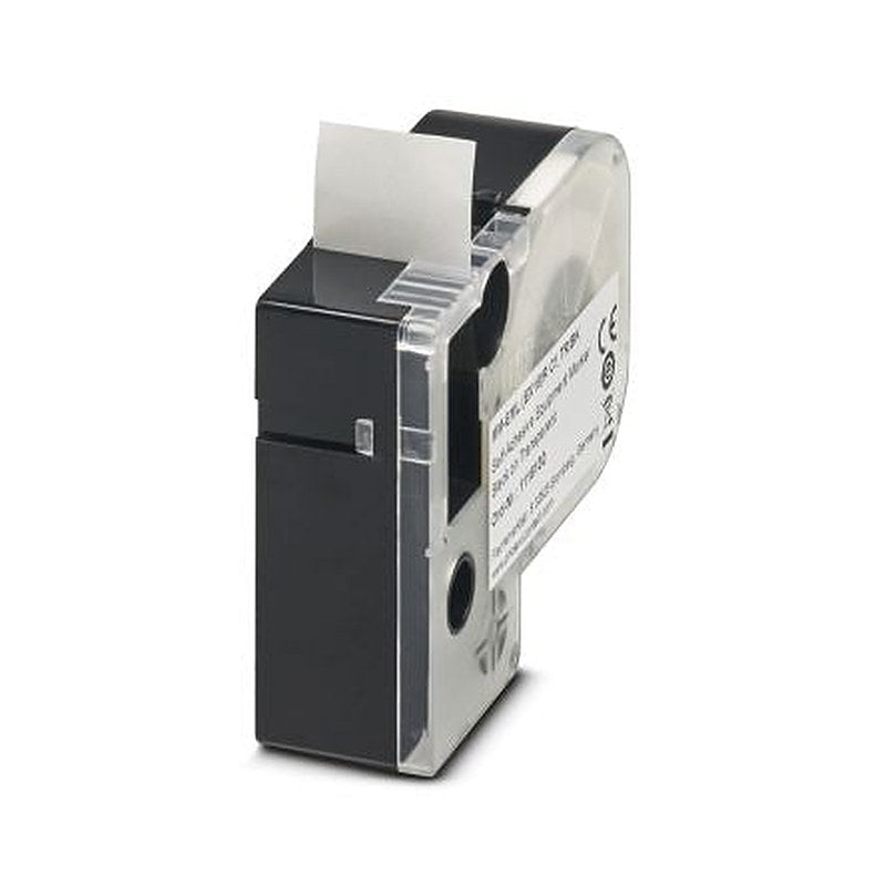 Phoenix Contact Black on Transparent Label Printer Tape, 8 m Length, 18 mm Width, 8 m Label Length, 16 mm Label Width
