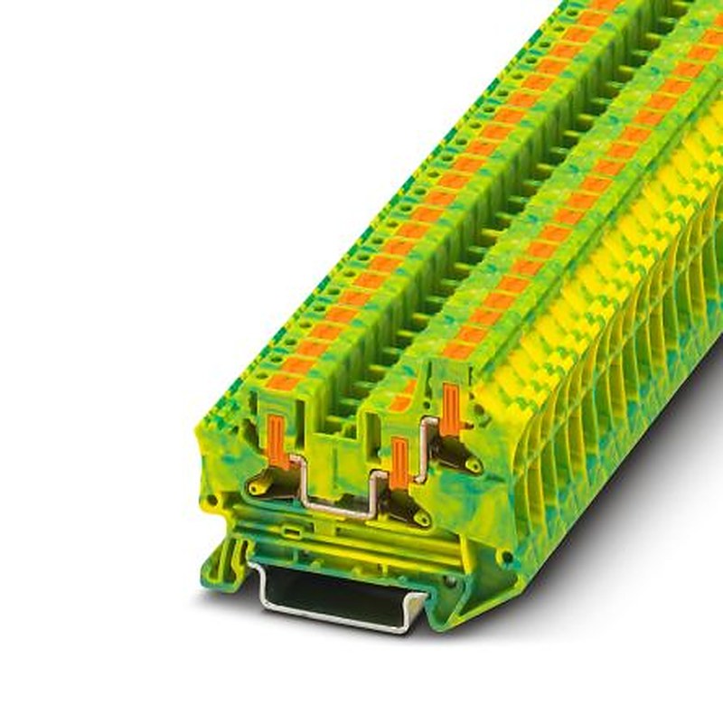 Phoenix Contact Earth Terminal Block, 6mm², 8.2mm Wire