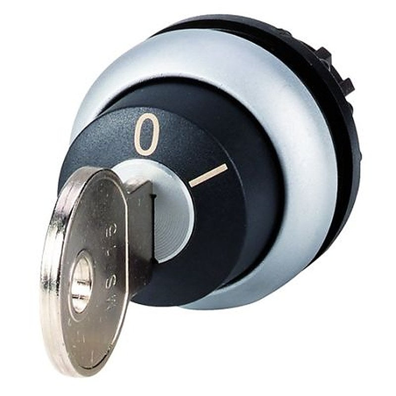 Eaton 2-position Key Switch Head, 22.5 mm Cutout
